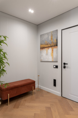 Кварцевый паркет Quartz Parquet Английская Ёлка Дуб Медовый Раф 33-463 5/0,6 мм